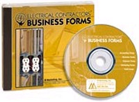 Electrical Contractors' Business Forms CD-ROM